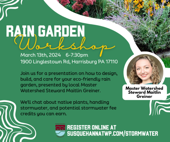 Rain Garden Workshop - Register Now!