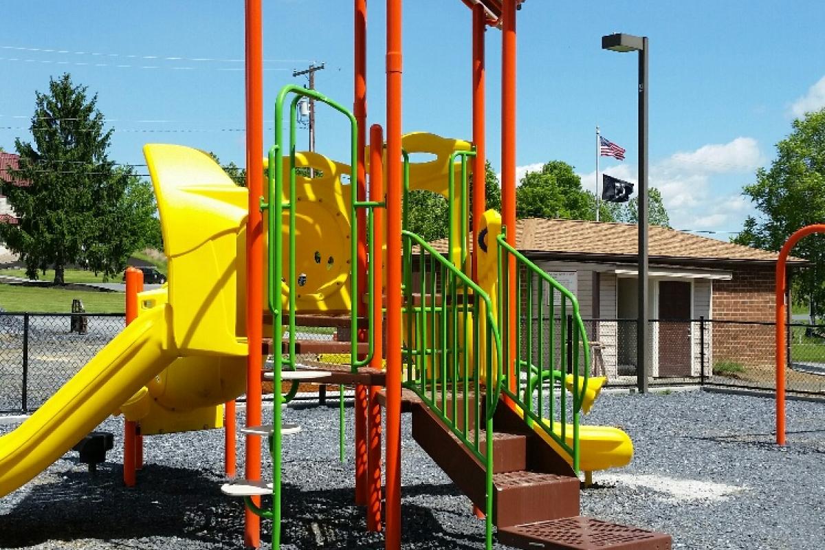 Age 2 - 5 playground structure